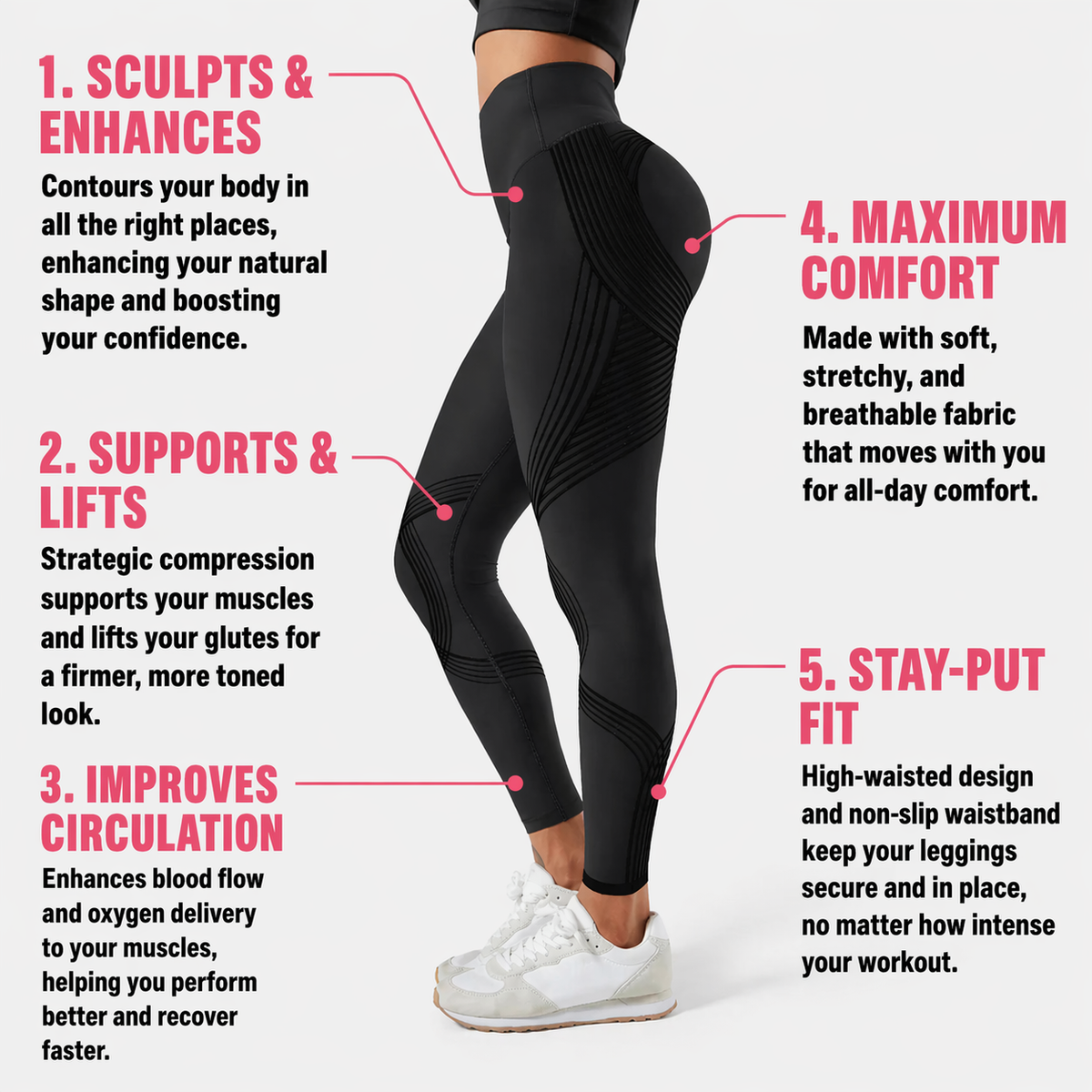 TrueForm™ Leggings 3D Metabolic Booster leggings
