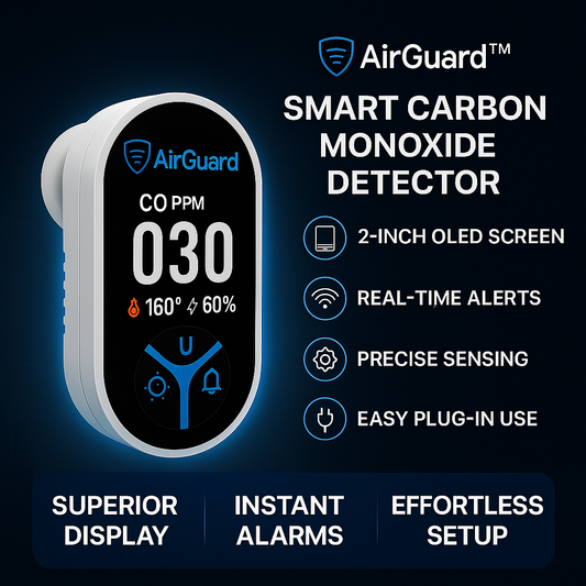 AirGuard™ 3-in-1 Portable carbon monoxide detector