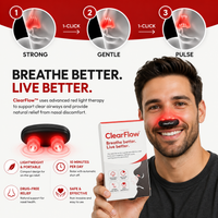 ClearFlow™ Red Light Nasal Therapy Device