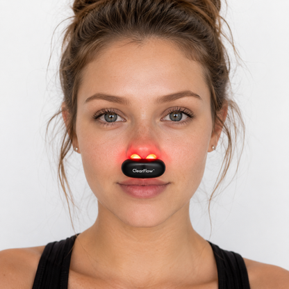 ClearFlow™ Red Light Nasal Therapy Device