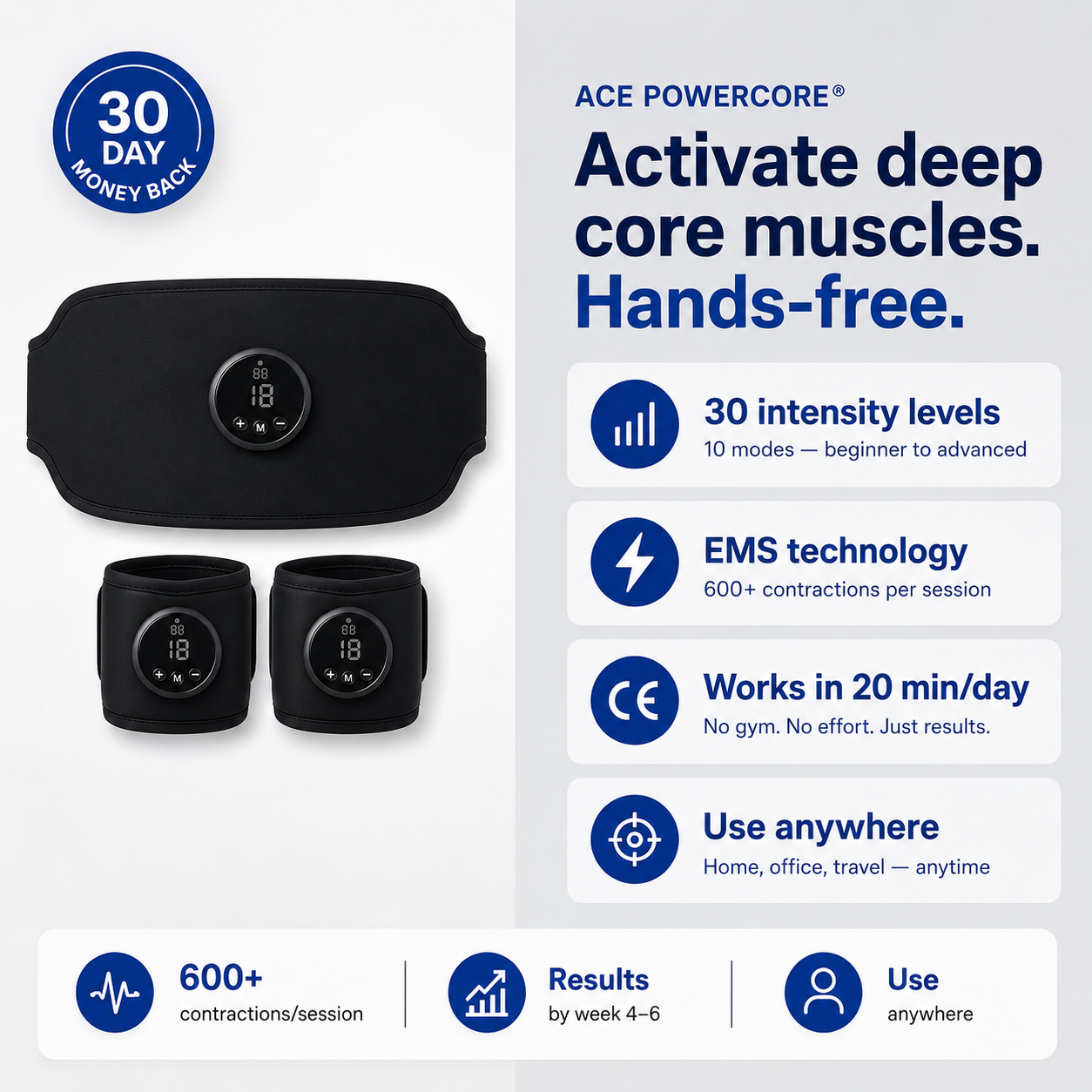 CorePulse™ Muscle Stimulator