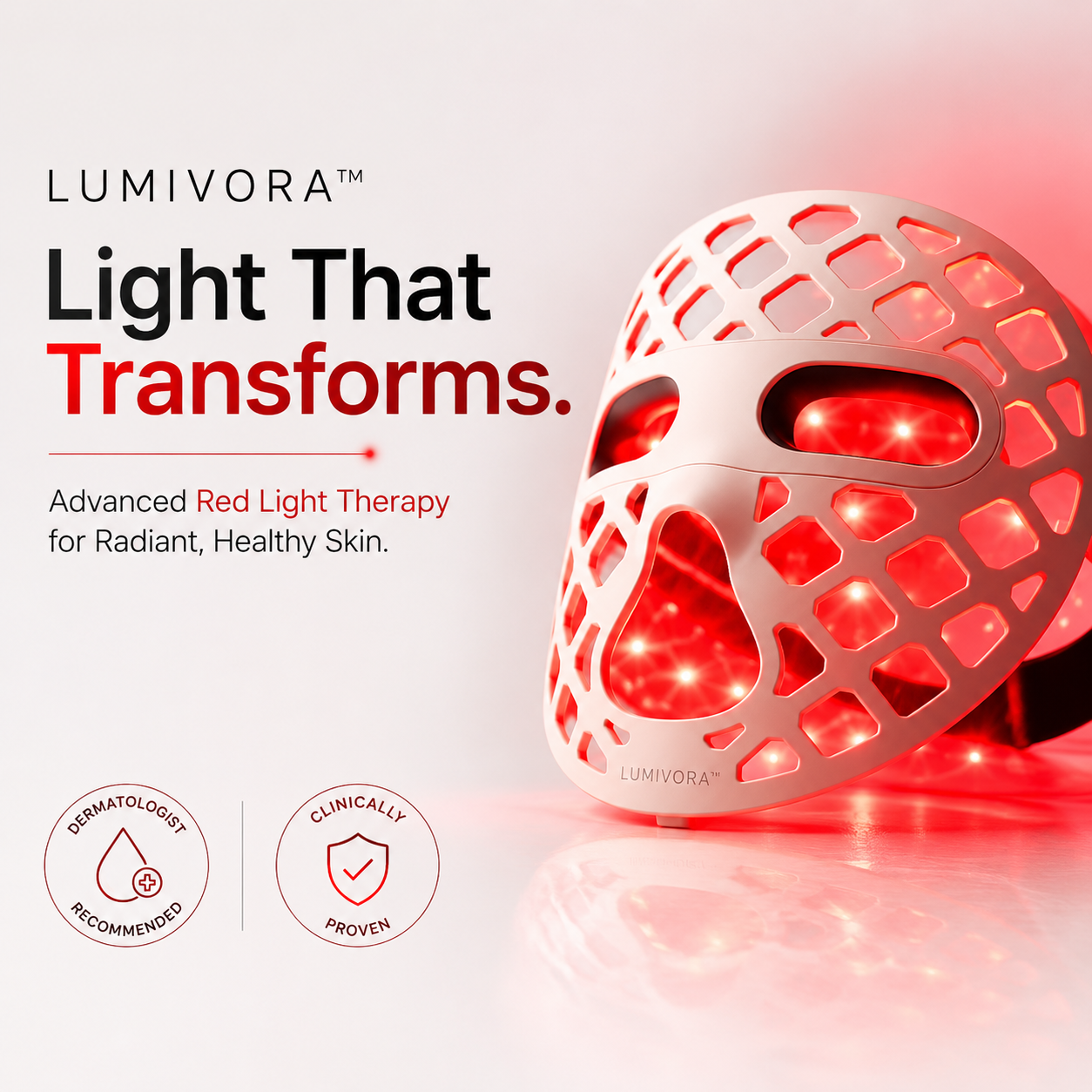 Lumivora™ Red Light Therapy Mask