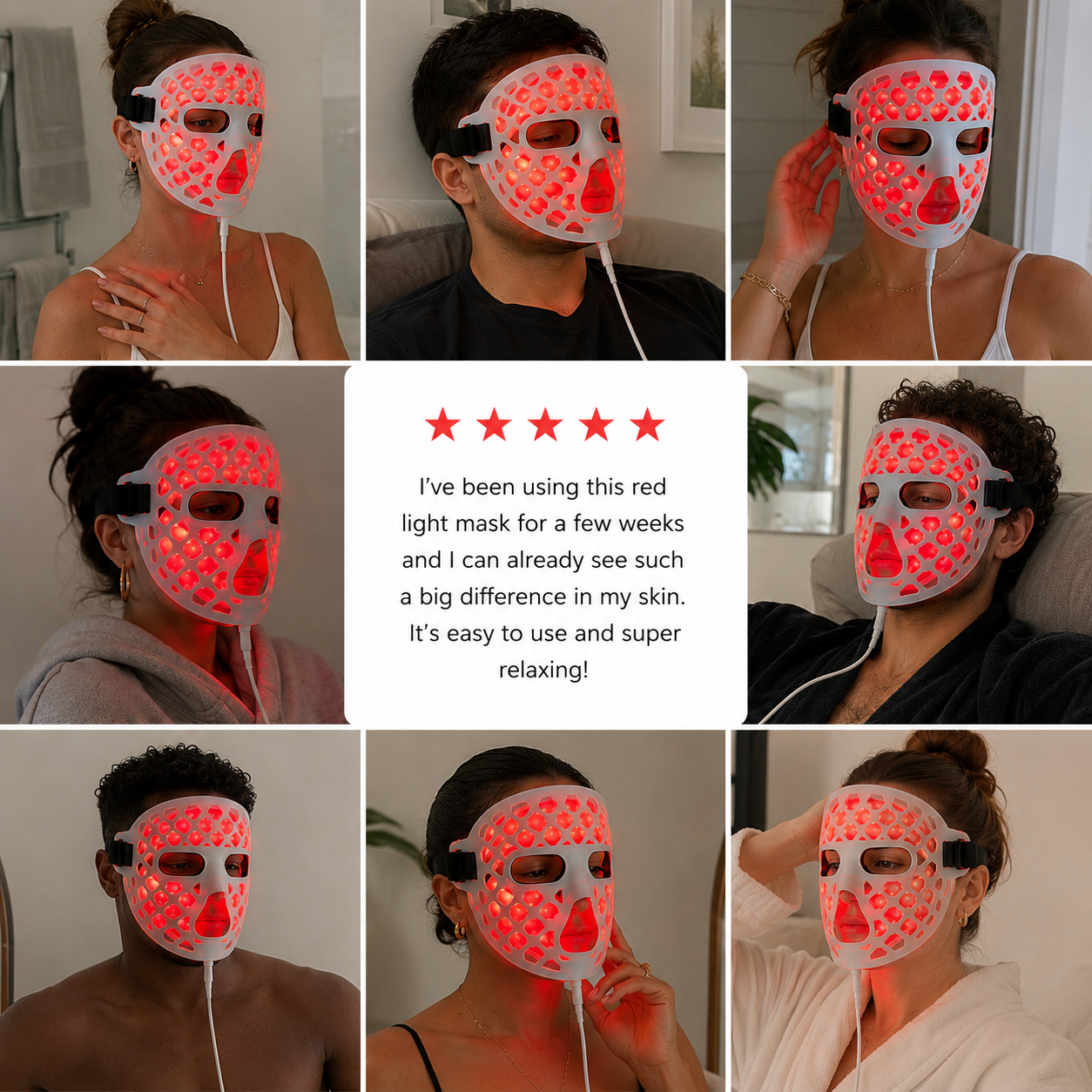 Lumivora™ Red Light Therapy Mask