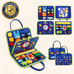Kidova™ Montessori Busy Board