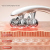 with 3D Roller Wireless Microcurrent Facial Massager 3 Intensity Levels Rechargeable Lifting Toning Tool Portable Easy to Use