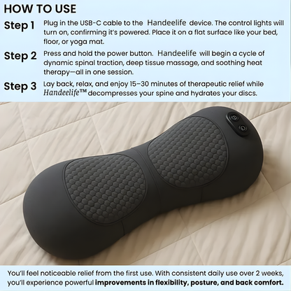 SpineRelief Pro Triple Therapy Pillow